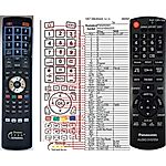 PANASONIC N2QAYB000555 -   


kompatibilis General márkájú távirányító