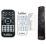 PIONEER AXD1534, AXD1535, PDP-5000EX, PDP5000EX -   


kompatibilis General márkájú távirányító