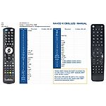 VU+ UNO, SOLO2, ULTIMO -   


kompatibilis General márkájú távirányító