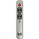 SEKI SLIM silver - learning remote control