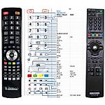 SONY RM-ANU005 -   


kompatibilis General márkájú távirányító
