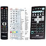 JVC RM-SUXF4VBR, RM-SUXSG6VBR -   


kompatibilis General márkájú távirányító