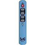 SEKI SLIM light blue - learning remote control
