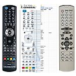 ORAVA DVD401, DVD402, DVD507, DVD508 -   


kompatibilis General márkájú távirányító