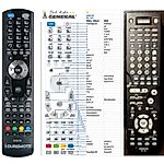 DENON RC-921 -   


kompatibilis General márkájú távirányító
