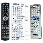 PANASONIC EUR7631200, EUR7631230 -   


kompatibilis General márkájú távirányító
