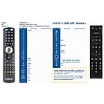 CANAL+ USX8001CNL -   


kompatibilis General márkájú távirányító