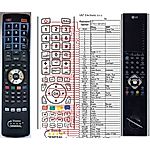 LG 6710V00125C, 6710V00125D, 6710V00125E -   


kompatibilis General márkájú távirányító