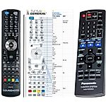 PANASONIC N2QAYB000091 -   


kompatibilis General márkájú távirányító