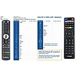 VMADE DVB-T2 MULTIMEDIA -   


kompatibilis General márkájú távirányító