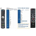 GOSAT GS2030CR, GS2040CR, GS2050CR -   


kompatibilis General márkájú távirányító