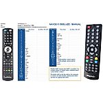 WAYTEQ HD-95CX -   


kompatibilis General márkájú távirányító
