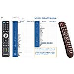 OPTEX 708891, ORT8891HD -   


kompatibilis General márkájú távirányító