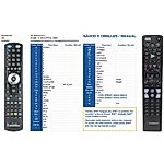 MEDIASTAR HD8200S -   


kompatibilis General márkájú távirányító