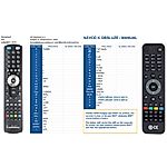 TECHNISAT CABLEBOX CE -   


kompatibilis General márkájú távirányító