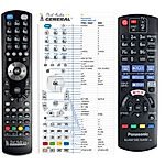 PANASONIC N2QAYB001147 -   


kompatibilis General márkájú távirányító