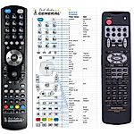 MARANTZ RC5200SR, RC5400SR -   


kompatibilis General márkájú távirányító