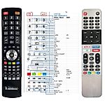 COOCAA 539C-268920-W0 10, 32S3N, 40S3N, 43S3N, 55S3N, 32S3N, 40S3N, 43S3N, 55S3N, HOB2984 -   


kompatibilis General márkájú távirányító