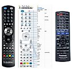 PANASONIC N2QAYB000215 -   


kompatibilis General márkájú távirányító