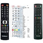 VIVAX TV-32LE75T2, TV-32LE76T2, TV-40LE75T2, TV-40LE76T2, TV-43LE75T2, TV-43LE76T2 -   


kompatibilis General márkájú távirányító