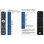 GALAXY INNOVATIONS Genius E3HD -   


kompatibilis General márkájú távirányító