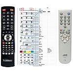 JVC RM-C54 -   


kompatibilis General márkájú távirányító
