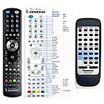 PANASONIC EUR648264, EUR648265 -   


kompatibilis General márkájú távirányító