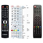 GABA GLV LED TV GLV-2401, GLV-3200, GLV-3911, GLV-4002 -   


kompatibilis General márkájú távirányító