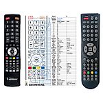 TECHNIKA 15-601, 19-600, 19-601 -   


kompatibilis General márkájú távirányító