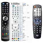 BLAUPUNKT DVD-MER, DVD-ME2, DVD-ME3 -   


kompatibilis General márkájú távirányító