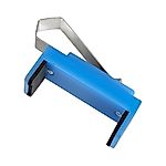 Holder for remote controls for garage doors and gates - BLUE