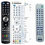SONY RM-SCP500 -   


kompatibilis General márkájú távirányító