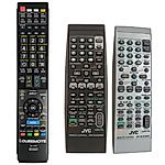JVC RM-SUXG48R, RM-SUXG60R + TV vezérlés (mini TV) - távirányító duplikátum
