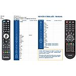 MASCOM MC2202, MC2202HD USB PVR -   


kompatibilis General márkájú távirányító