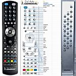GRUNDIG OVATION CDS6380, CDS6580 -   


kompatibilis General márkájú távirányító