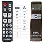 SONY RM-J350 -   


kompatibilis General márkájú távirányító