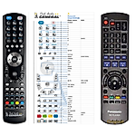 PANASONIC N2QAYB000185 -   


kompatibilis General márkájú távirányító