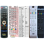 JVC RC4800 -   


kompatibilis General márkájú távirányító