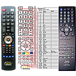 JVC RM-C1225 -   


kompatibilis General márkájú távirányító