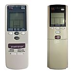FUJITSU AR-DL1, AR-DL2, AR-DL3, AR-DL4, AR-DL5 - helyettesítő távirányító