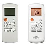 IDEMA RG57A4,  ISA-50, ISZ 12000 BTU, ISKE 12000 BTU - helyettesítő távirányító