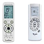 WHIRLPOOL AMC990, AMC991, AMC992, AMC993, AMC994, AMC996, AMC998, AMD009, AMD060, AMD061 -   

luxus háttérvilágítású 
távirányító