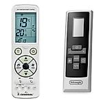 DELONGHI PAC N82, N75, N80, N85, N87, N90, N91, N115, N135 Pinguino -   

luxus háttérvilágítású 
távirányító