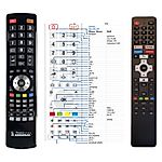 VIVAX 50UHD10K, 32LE10K, 43UHD10K,  A Series  -   


kompatibilis General márkájú távirányító