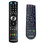 TOSHIBA STOR.E TV+ + TV vezérlés (mini TV) - távirányító duplikátum