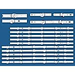 LG AGF78401701AL, LED háttérvilágítás 6916L-1989A + 6916L-1990A Innotek DRT3.0 55" - 10 szalag