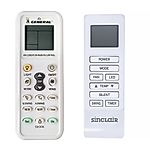 SINCLAIR ASM-12PI -   


kompatibilis General márkájú távirányító