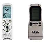 TELAIR 5400H, 7400H, 8400H, DUAL CLIMA 8400H,  DUAL CLIMA 12400H -   

luxus háttérvilágítású 
távirányító