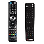 HDThunder HD4500, HD5000, HD6500 + TV vezérlés (mini TV) - távirányító duplikátum