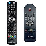 OTAVA RD3700D, RD3800 + TV vezérlés (mini TV) - távirányító duplikátum
